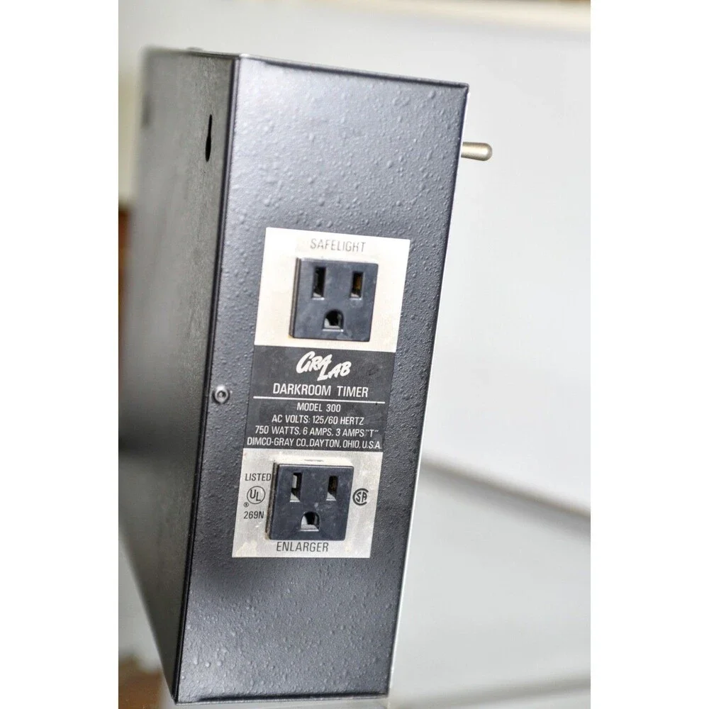 GraLab Model 300 Darkroom Timer Analog Photography Enlarger Safelight Dimco-Gray